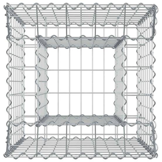 PANGIVO - Lit surélevé gabion Acier galvanisé Argenté 50 x 50 x 80 cm, Poids :9.85kg - PANGIVO - Image 7