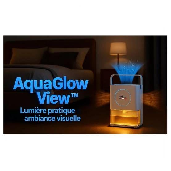 Déshumidificateur 0.55l/j blanc DRYFLOWMAX E.ziclean - Image 7