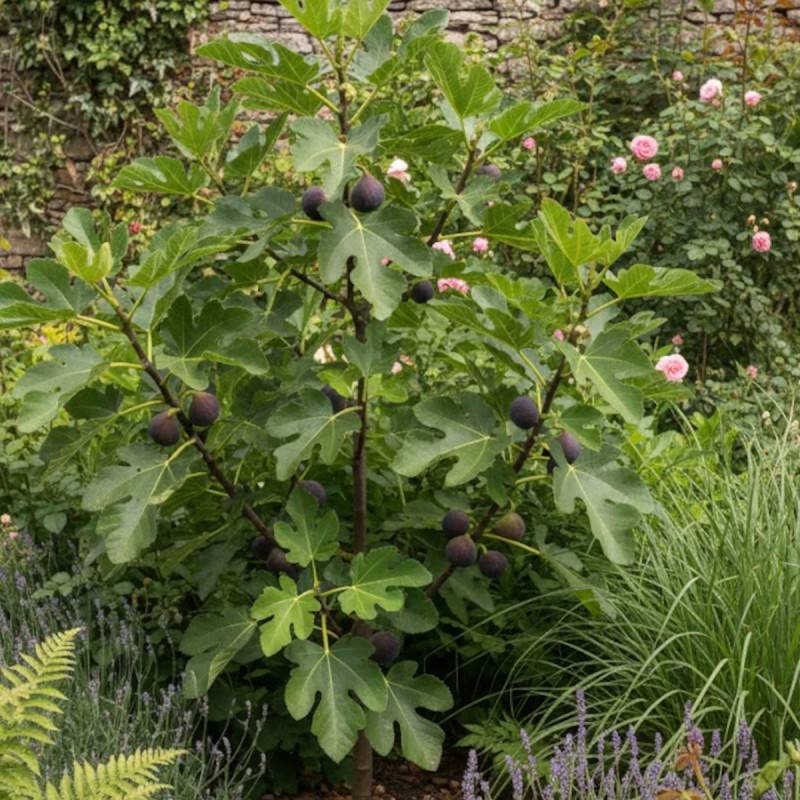 Figuier Violette d'Argenteuil, Ficus carica - Bon rendement - Pot de 7,5L - 60/80 cm - De 3,00 m à 5,00 m - Image 3