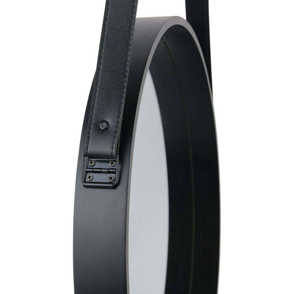 The Home Deco Factory - Miroir rond avec anse en PU 40 cm - Image 3