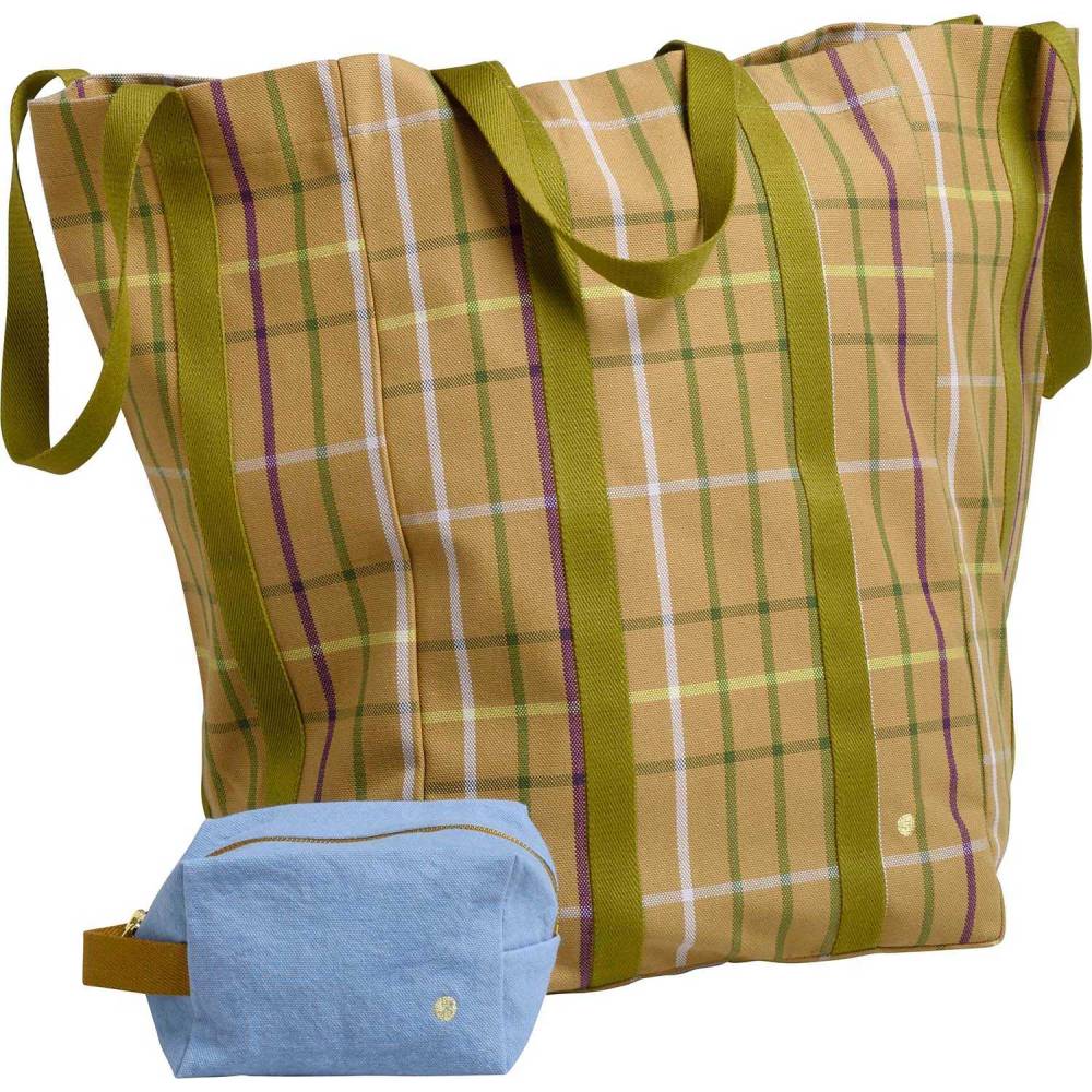 Vivaraise - Maxi sac en coton bio Poppins 48 x 33 x 33 cm - Image 3
