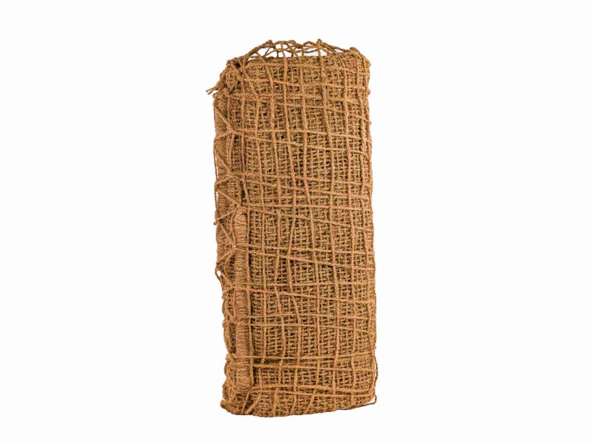 Ombrière naturelle en fibres de coco Triangulaire 3,50 m - Jardiline - Image 5