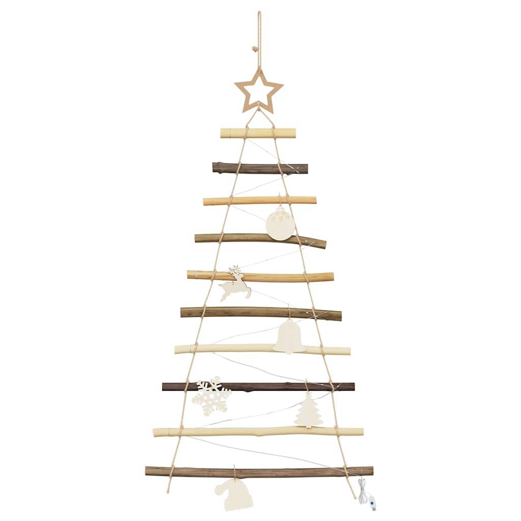 ComfortXL - Sapin de Noël Mural en Frêne Massif Lumineux LED pour Fêtes Intérieur/Extérieur 90 cm – ComfortXL Outdoor Living - Image 5