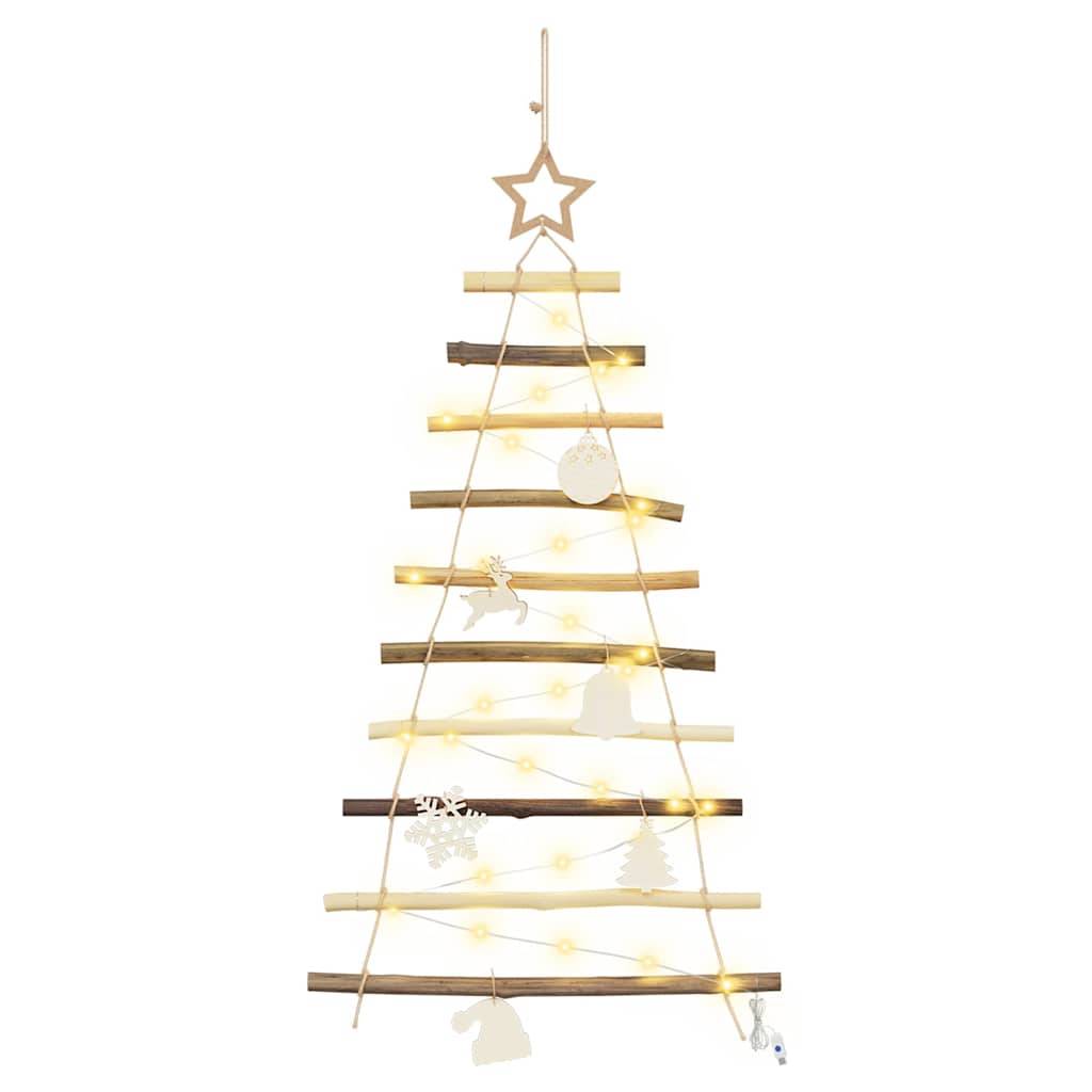 ComfortXL - Sapin de Noël Mural en Frêne Massif Lumineux LED pour Fêtes Intérieur/Extérieur 90 cm – ComfortXL Outdoor Living - Image 2