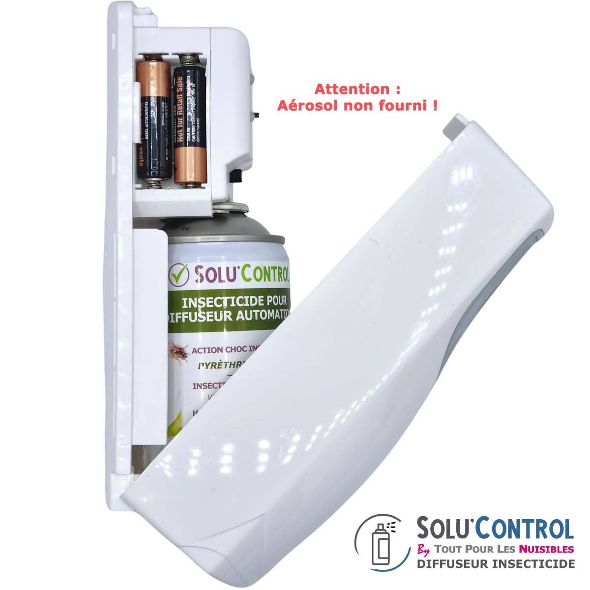 6 Aérosols 250 ml au Pyrèthre Végétal - Compatible Diffuseur Automatique - Action Choc Contre Volants et Rampants - Image 5