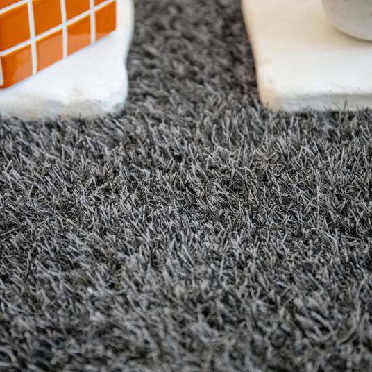 Decoweb - Gazon artificiel Arty Gris Foncé, 22 mm, 4m x 10m - Decoweb - Image 3