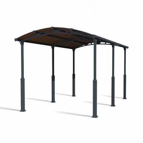 Canopia - Canopia Carport Camping-Car Alpine 10,7 x 3,52 m Gris - Image 3