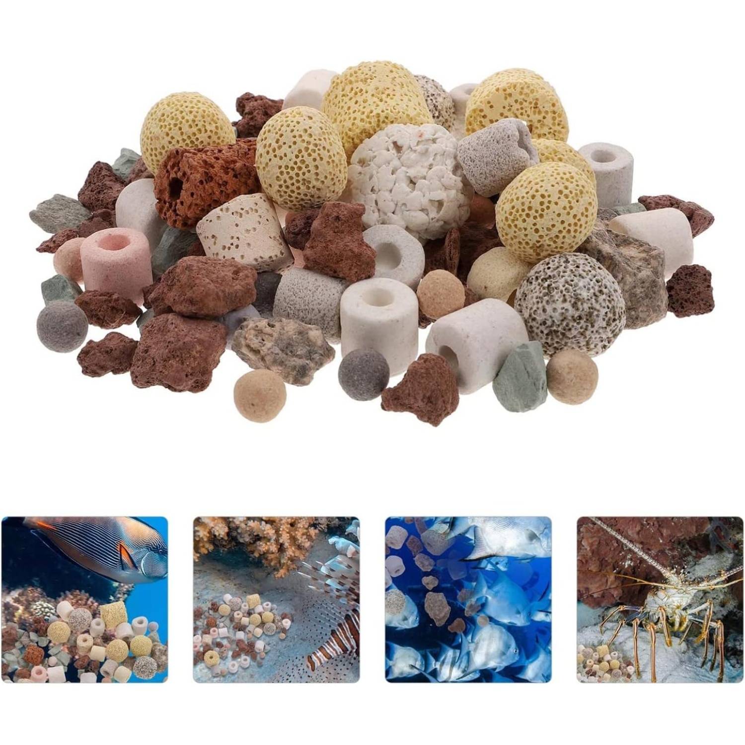 DtopbuyAge - Médias Filtre Aquarium 15 en 1 - 500g DtopbuyAge - Image 4