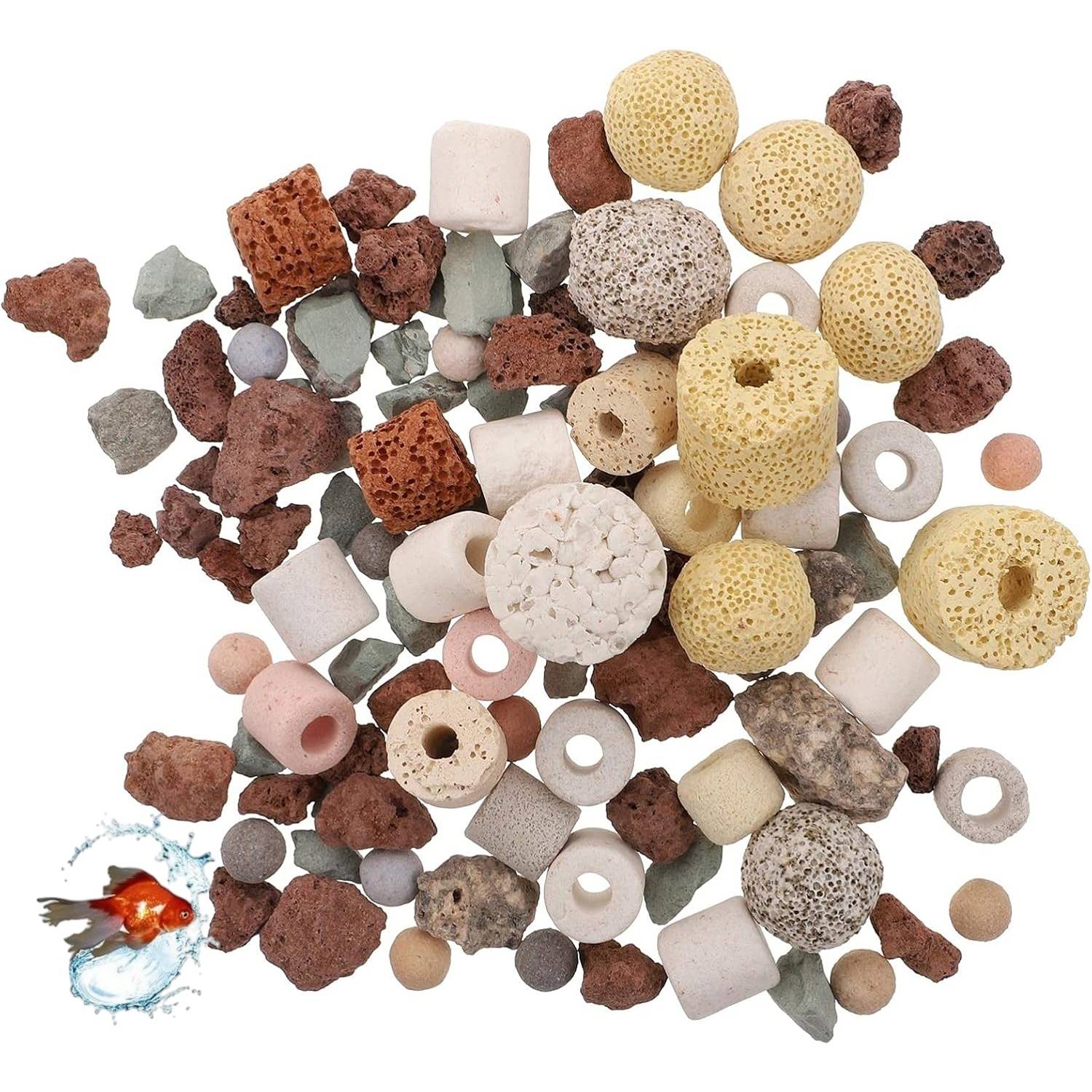 DtopbuyAge - Médias Filtre Aquarium 15 en 1 - 500g DtopbuyAge - Image 1