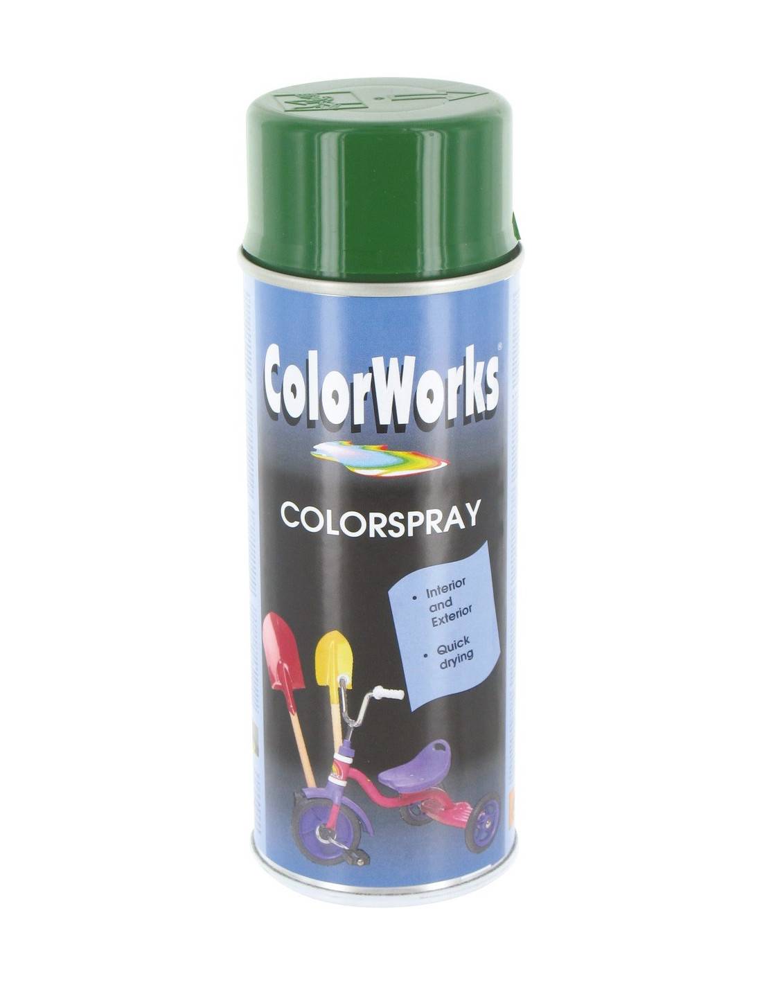 Peinture Aérosol Vert Ral 6002 Finition Brillante Vert Mousse Ral 6002 - Colorworks