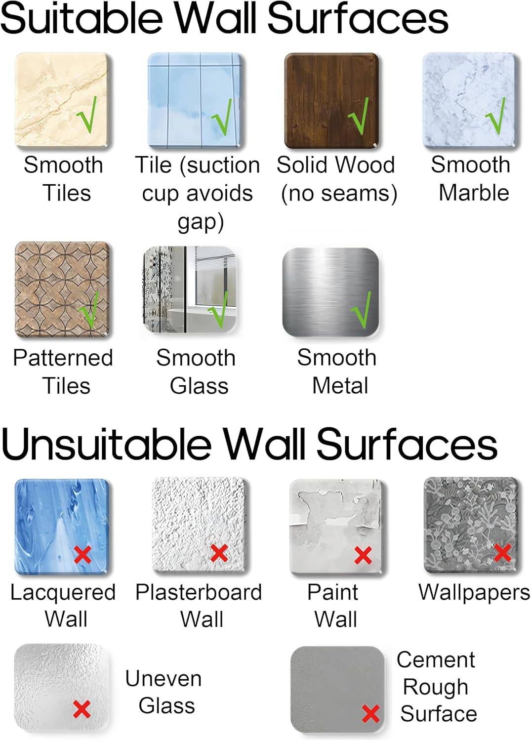 Séchoir à linge mural à ventouses avec 14 pinces, pliable, pour chaussettes, sous-vêtements, vêtements de bébé et serviettes (1 paquet)-Lytech - Image 8