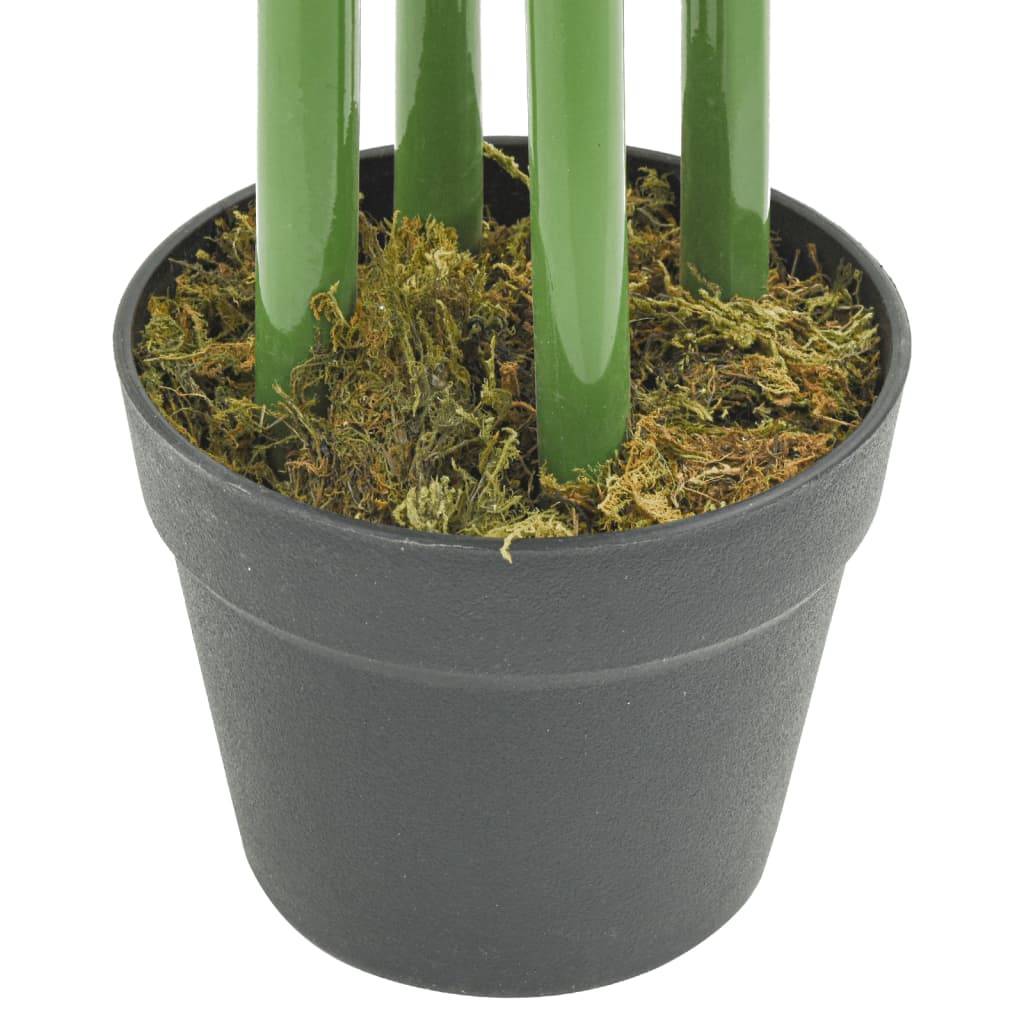Bambou artificiel bambou et fibre textile vert 120 cm, poids:3.8kg - PANGIVO - Image 3
