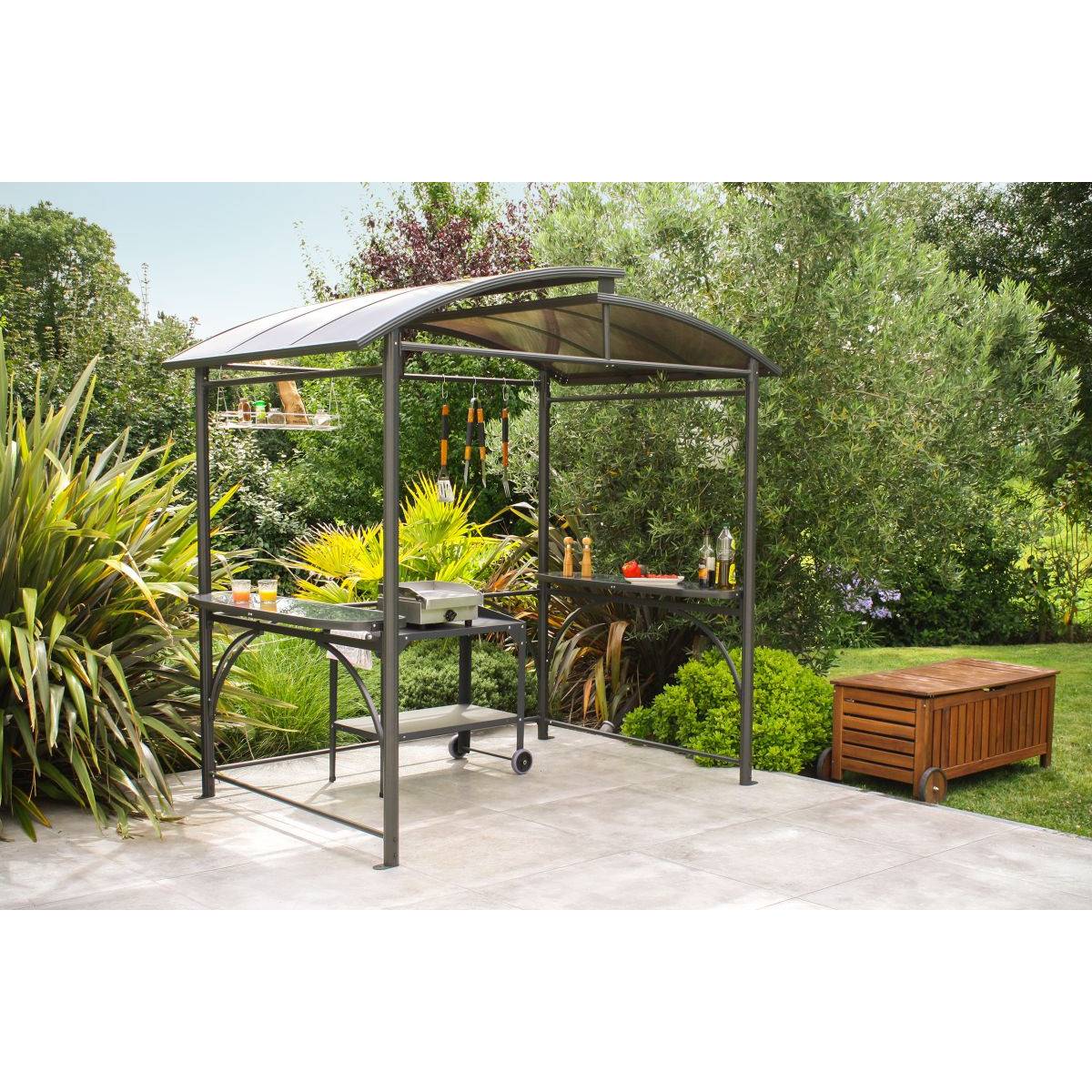 Dcb Garden - Abri jardin aluminium polycarbonate - DCB GARDEN - Image 8