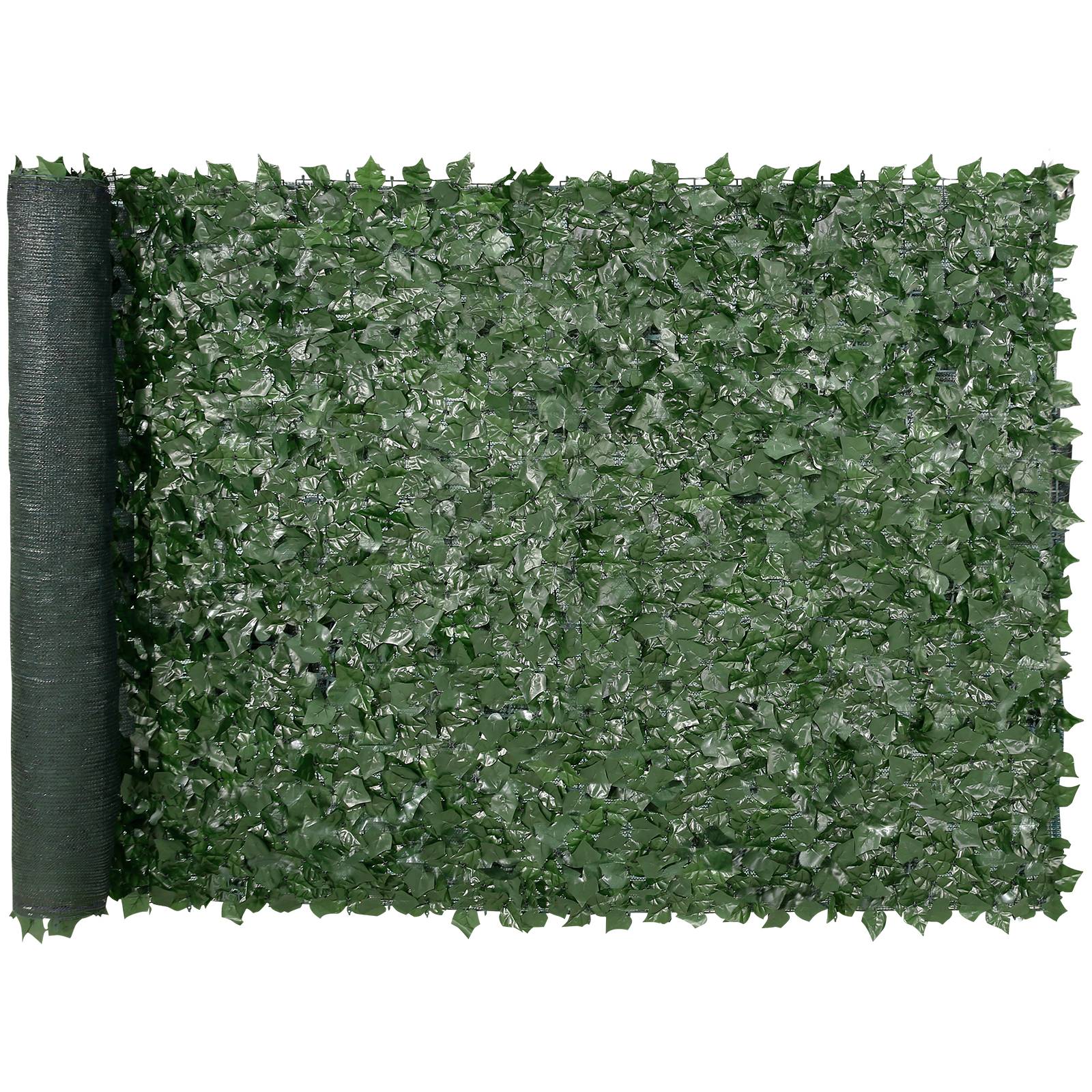 Vevor - VEVOR Haie artificielle 150x300 cm, brise-vue lierre. Tissu maille renforcé, pour jardin, balcon. - Image 1
