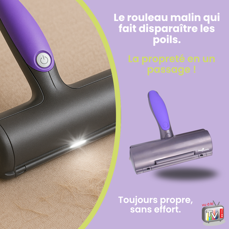 Brosse anti poils de chat/chien pour vêtement, arbre a chat, tapis de voiture et canape lit | Ramasse Poils Animaux- VENTEO - Image 6