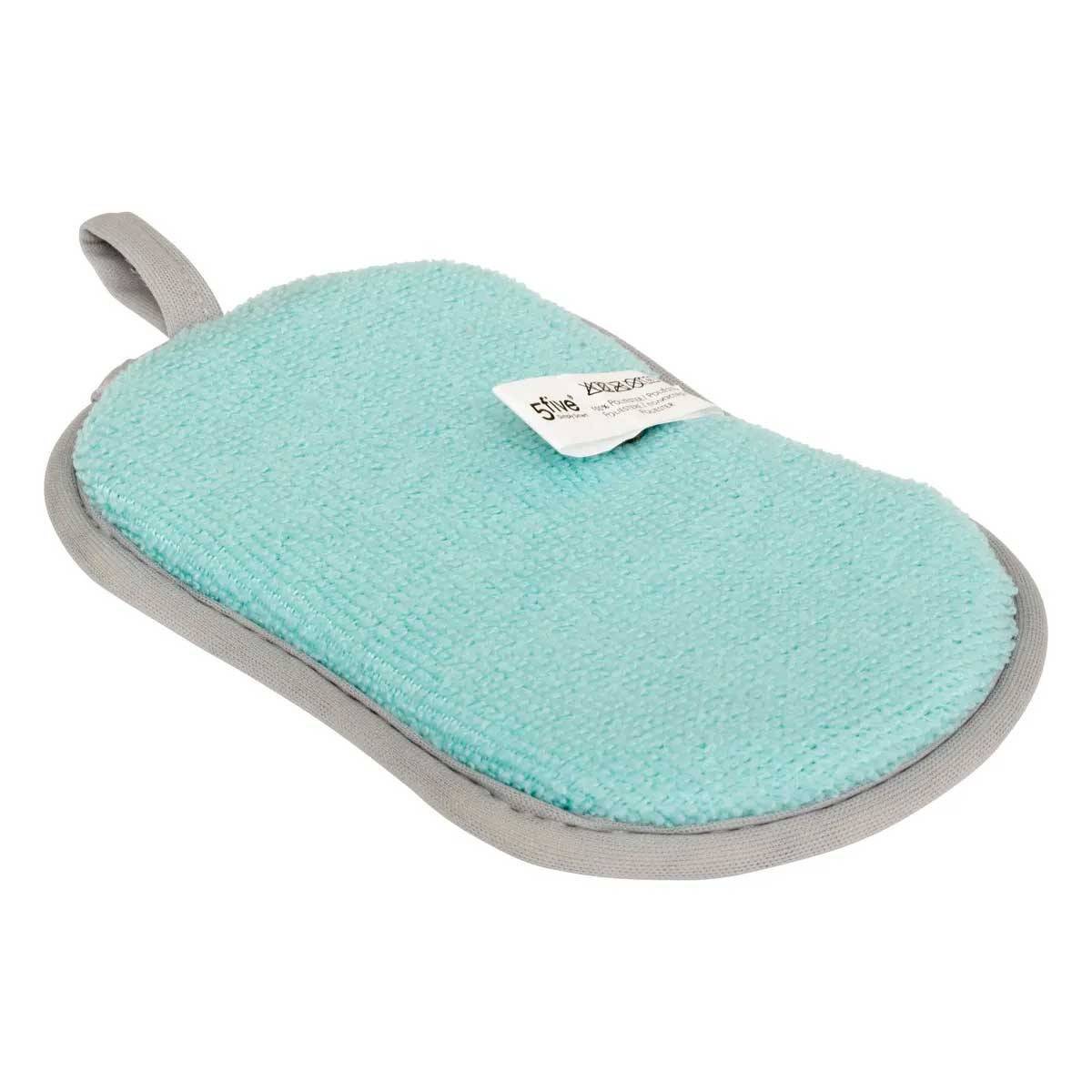 Lot de 5 Éponges Grattantes "Microfibre" 20cm Multicolore - Image 5