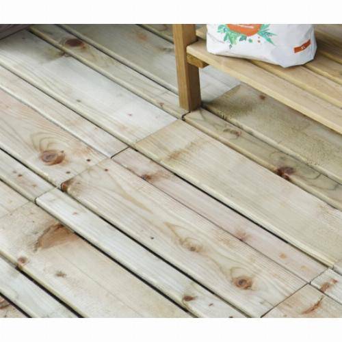 Jardipolys - Jardipolys - Dalle en bois pour terrasse - plusieurs dimensions - 50x50cm - Image 1