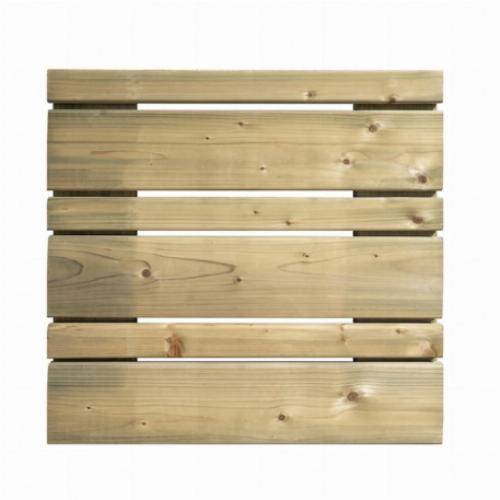 Jardipolys - Jardipolys - Dalle en bois pour terrasse - plusieurs dimensions - 50x50cm - Image 2