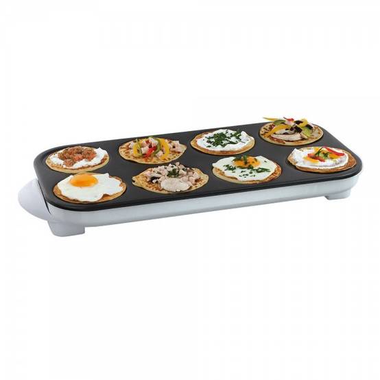 Crêpière 1500w 8x12cm multi crêpes DOC186 Domoclip - Image 2