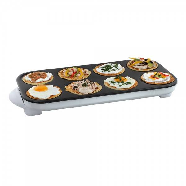 Crêpière 1500w 8x12cm multi crêpes DOC186 Domoclip - Image 2