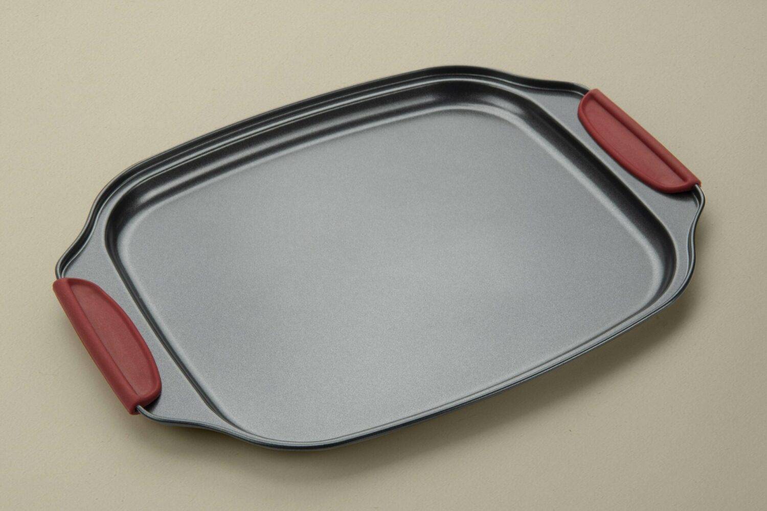 Plaque à biscuits avec revêtement anti-adhésif - 30 x 25,5 cm - Convient aux fours - Myway - Image 6