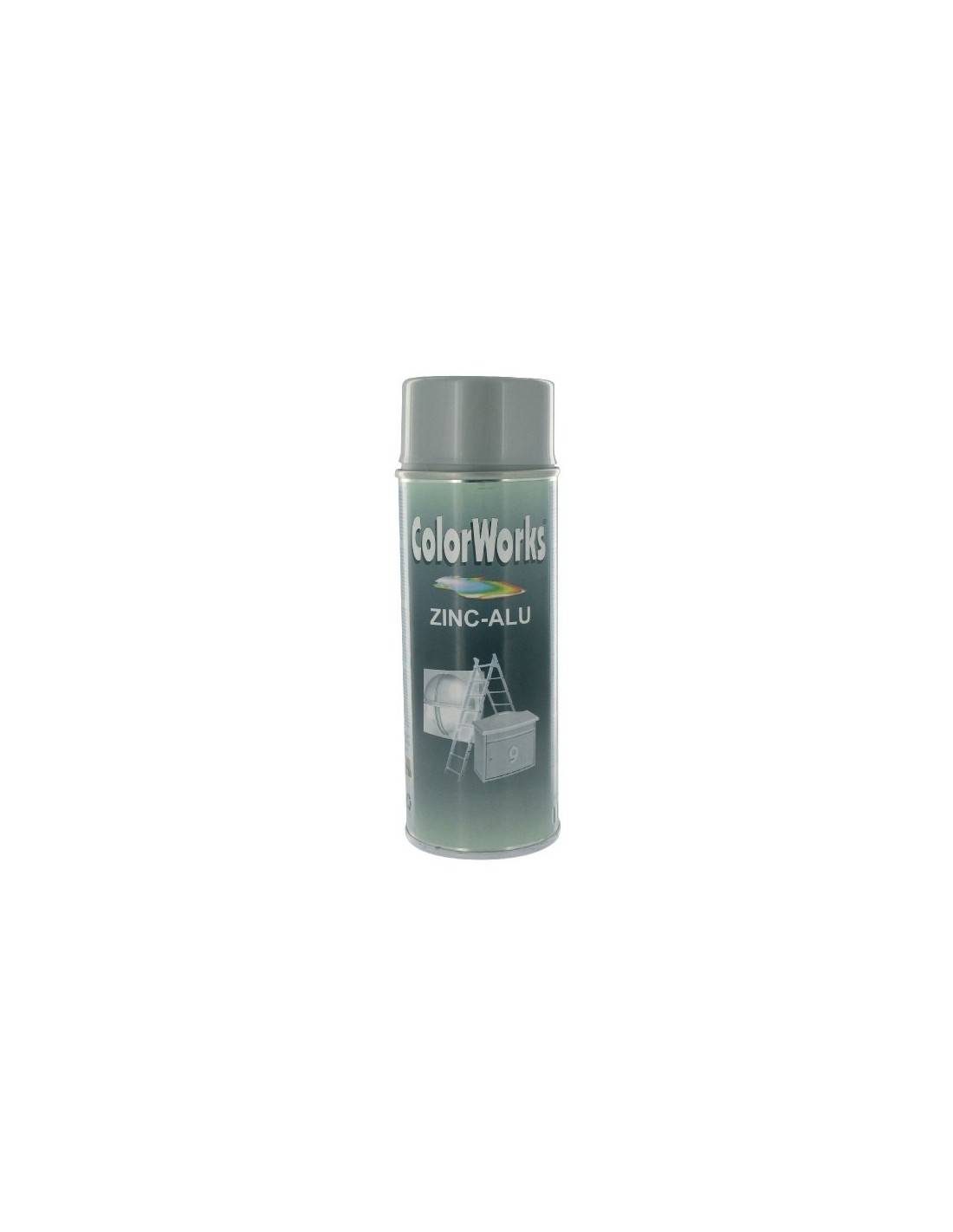 Peinture Galvanisation Aérosol Protection Anticorrosion Galvanique - Colorworks
