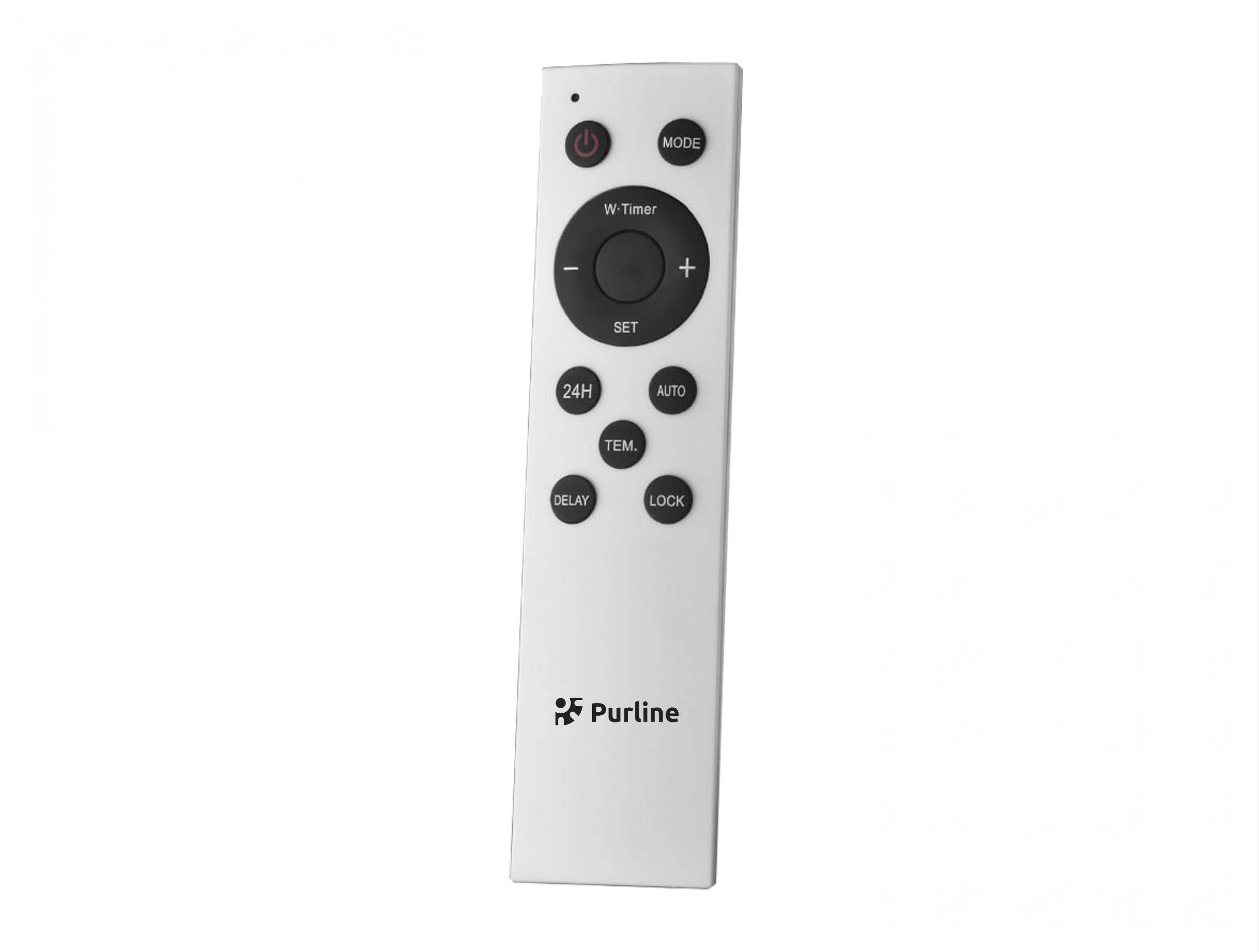Purline - Chauffage split céramique 2000 W avec télécommande et minuterie - Purline - Image 4