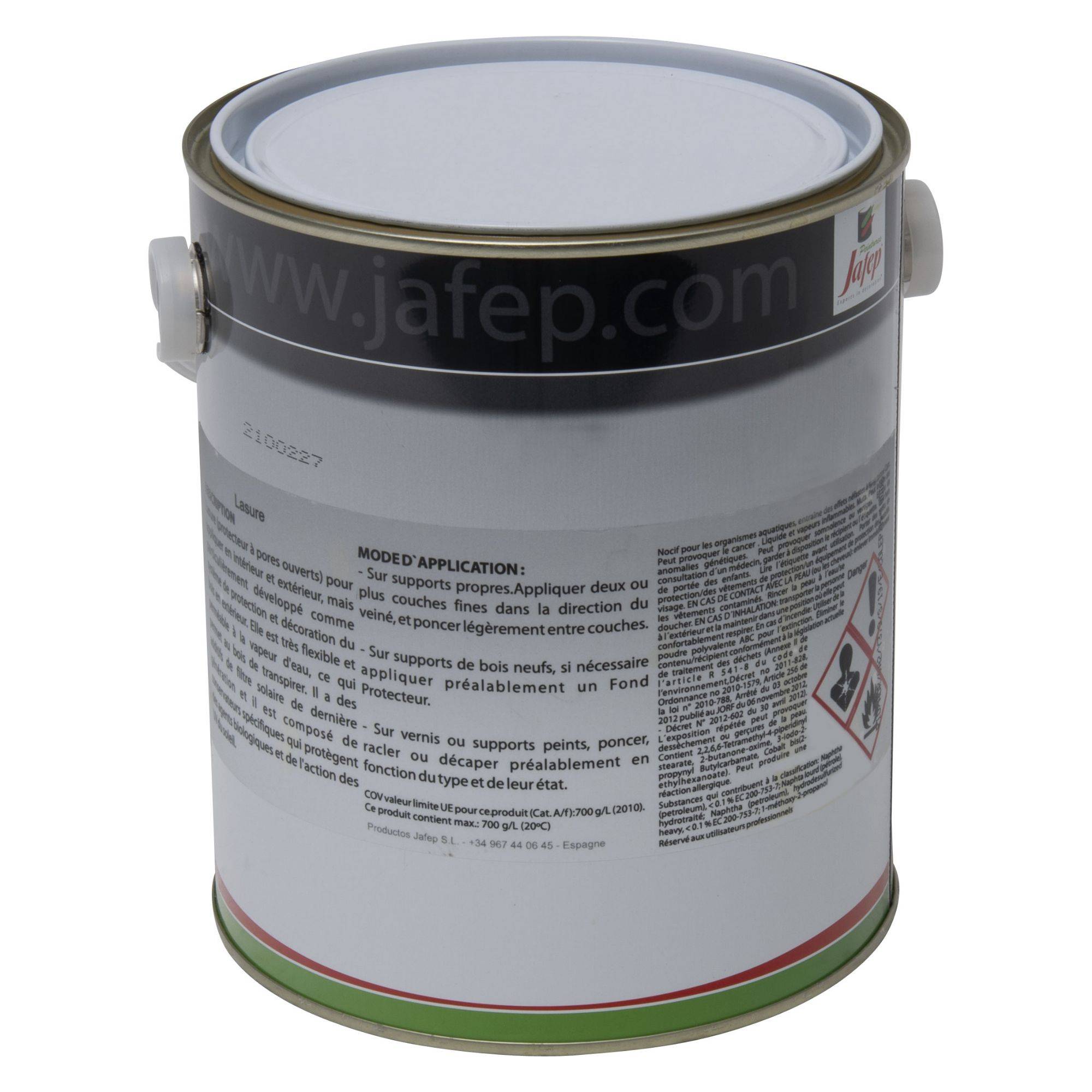 Lasure incolore Jafep - 2,5 L - Image 4
