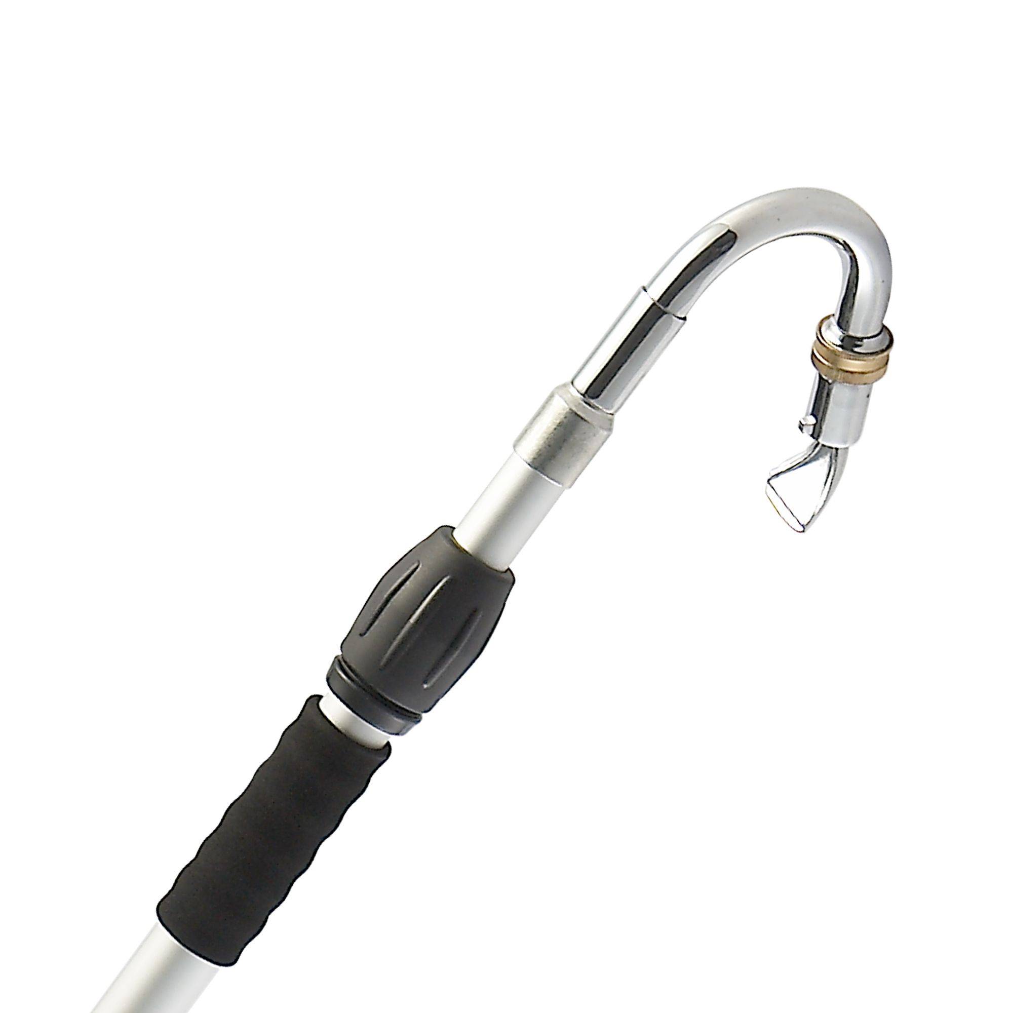 Lance de Nettoyage pour Gouttière Manche Télescopique 3,5 m Buse Coudée et Orientable - Image 7