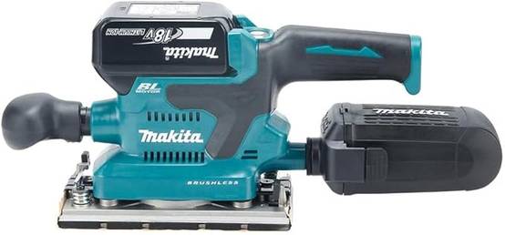 Ponceuse vibrante 18V LXT ® - MAKITA - avec 2 batteries 18V 5Ah - chargeur - MAKPAC - DBO382RTJ - Image 4