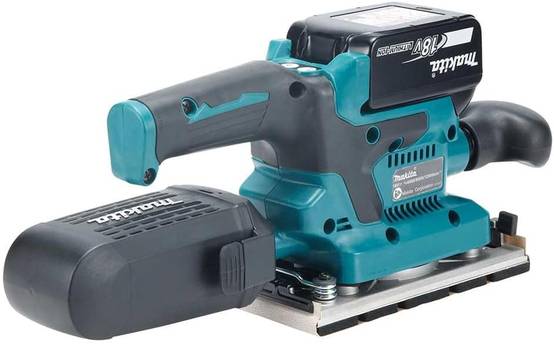 Ponceuse vibrante 18V LXT ® - MAKITA - avec 2 batteries 18V 5Ah - chargeur - MAKPAC - DBO382RTJ - Image 3
