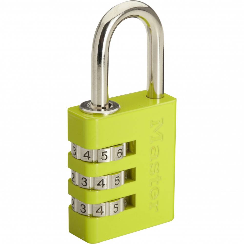 Master Lock - Cadenas à combinaison MASTER LOCK aluminium, l.30 mm - Image 1
