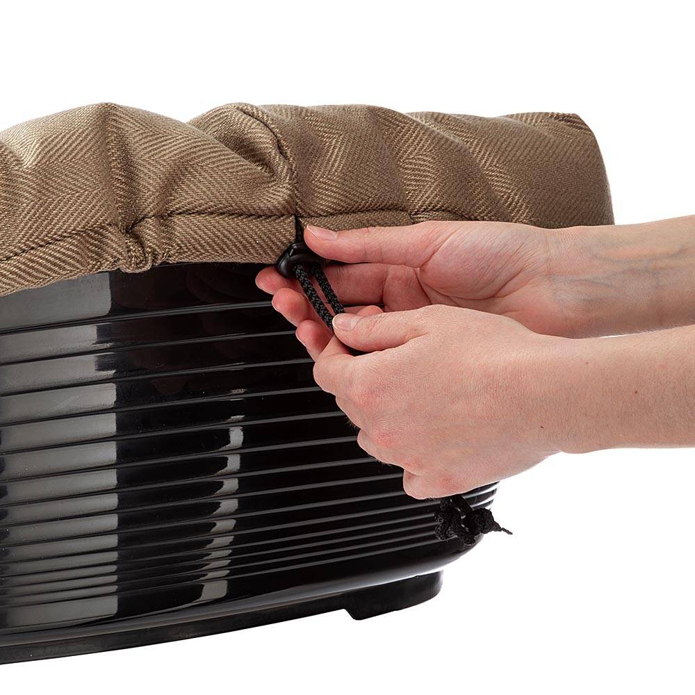 Ferplast - Ferplast Coussin pour Panier Chien SOFA' TWEED 8, Matelas Rembourré pour Lit pour Chien d'intérieur, Remplacement pour Panier Corbeille en Plastique - Image 4