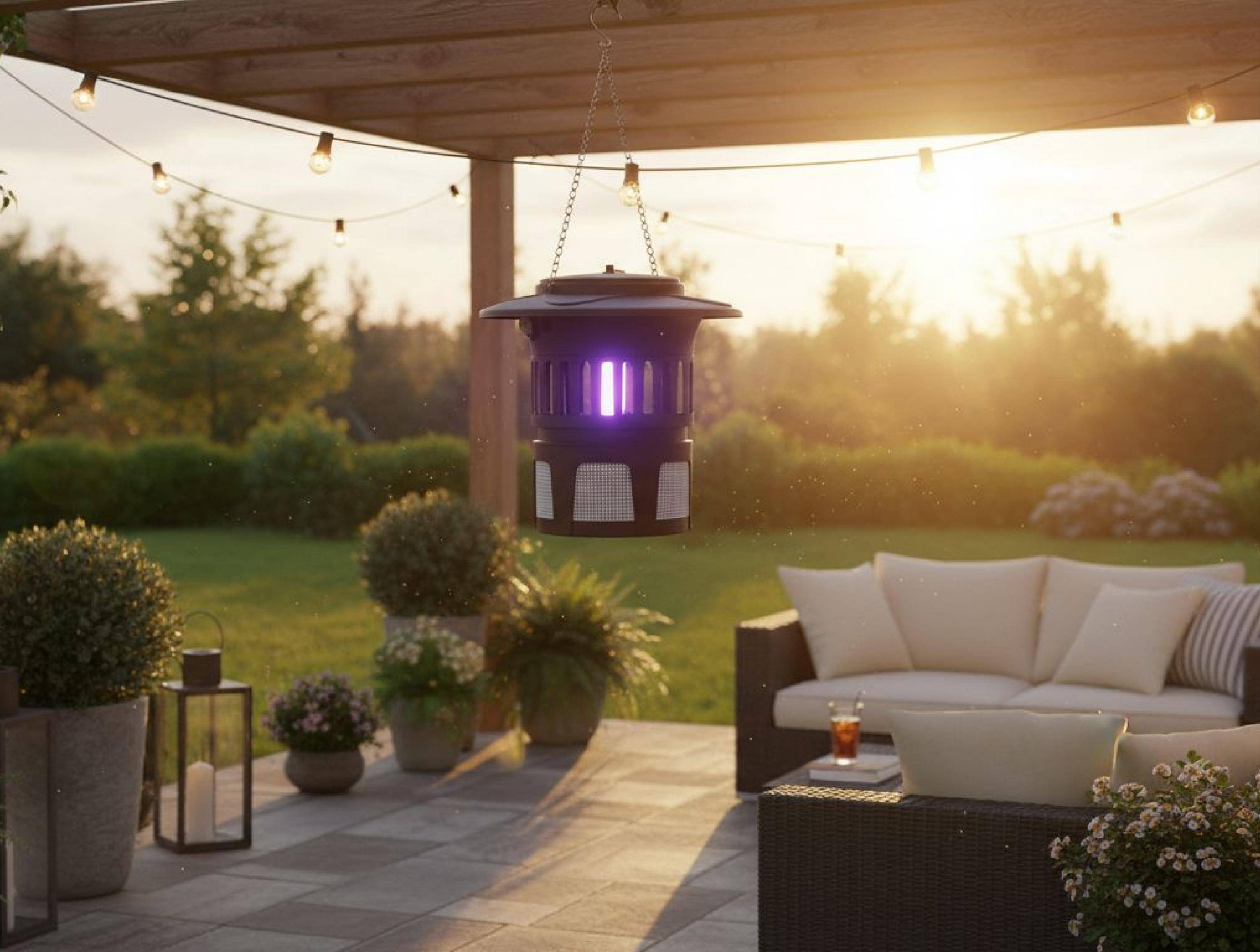 Purline - Lampe Anti-Moustiques 13W avec ventilateur d'absorption - Purline - Image 3