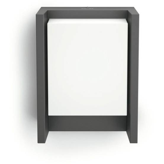 Philips - Applique murale - PHILIPS - Arbour - Éclairage extérieur - Lumiere blanche chaude - Large - IP44 - Image 1