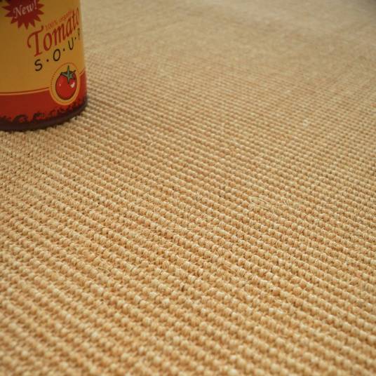 Decoweb - Tapis sisal Yucatan naturel - Ganse beige - 200 x 200 cm - Decoweb - Image 5
