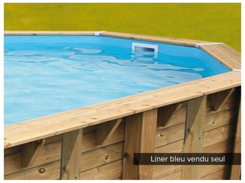Ubbink - Liner seul Bleu pour piscine bois Azura 6,10 x 4,00 x 1,20 m - Ubbink