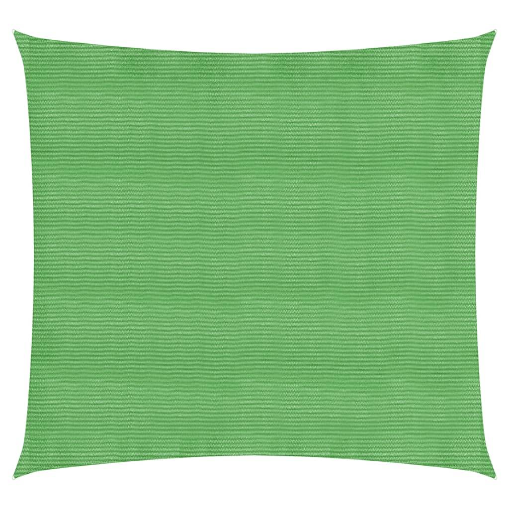 Helloshop26 - Voile toile d'ombrage parasol 160 g/m² PEHD 2,5 x 2,5 m vert clair - Image 1