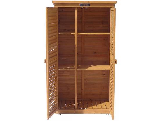 Armoire De Jardin "space" - 87 X 46.5 X 160 Cm - Marron -habitat Et Jardin - Image 3