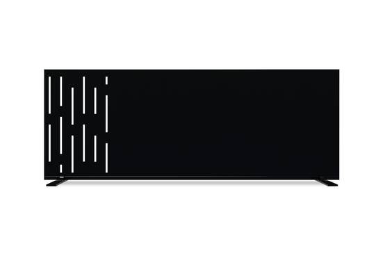 Casanoov Lot de 2 panneaux décoratifs ARLBERG Noir H.160 cm motifs sur le haut - Image 8