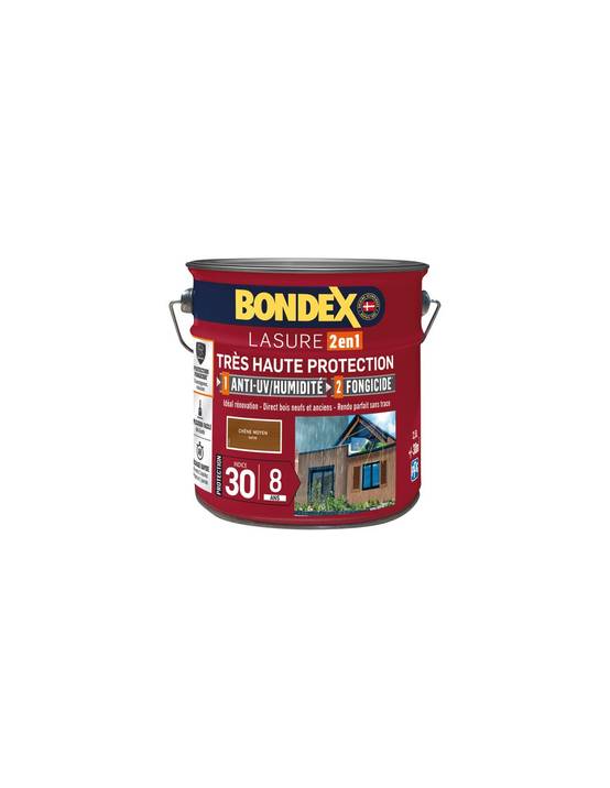 Bondex - Bondex Lasure Ind 30 8 Ans 2.5l Chêne Moyen - Bondex