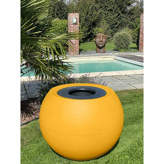 Plast'Up Rotomoulage - Pots de fleurs sphérique xxl speranza 325l-lot de 2 - Image 2