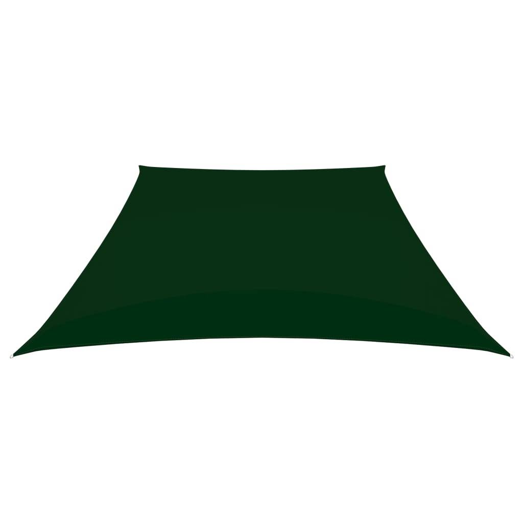 Helloshop26 - Voile toile d'ombrage parasol tissu oxford trapèze 2/4 x 3 m vert foncé - Image 2