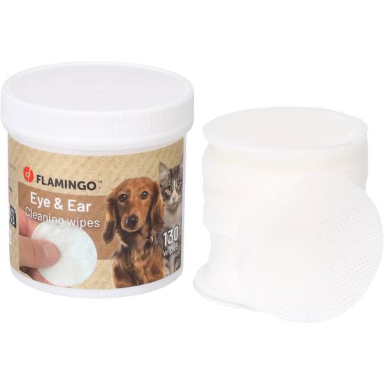 Lingettes de soin pour yeux et oreilles Reini pour chat et chien - Image 1