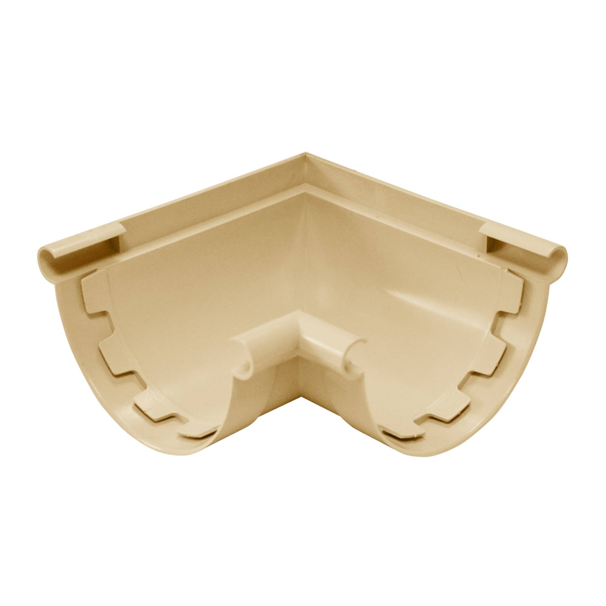 Jardibric - Jardibric - Angle Gouttière 90° Ø25 Sable pour Ø80 - Raccord Descente Eau Pluviale - Image 1