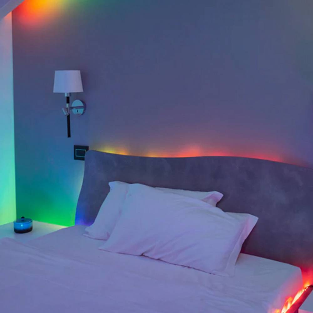 Extension bande noire 1,5m 90 LEDS multicolores RGB  TWINKLY LINE - Image 1