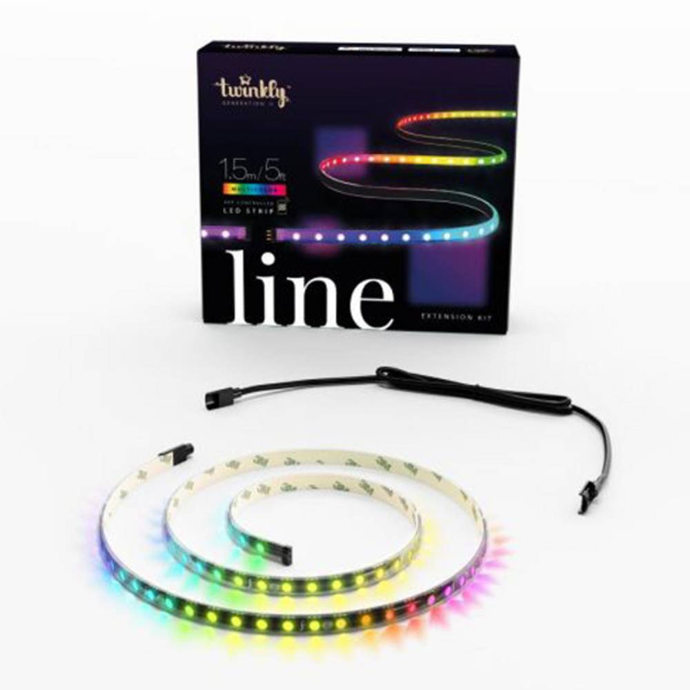 Extension bande noire 1,5m 90 LEDS multicolores RGB  TWINKLY LINE - Image 4