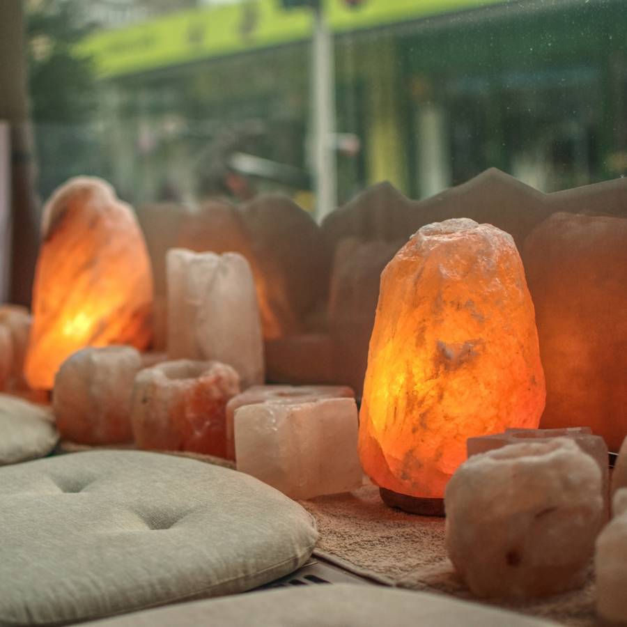Zen Light - Lampe de Sel d'Himalaya de 4 à 6 kg - Matériau 100% Naturelle-Sculptée à la Main–Câble et Ampoule Fournis- Zen'Light - Image 2