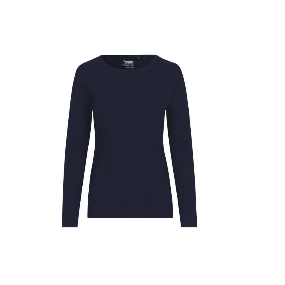 T-shirt manches longues FEMME NEUTRAL Bleu Marine XL - Image 3