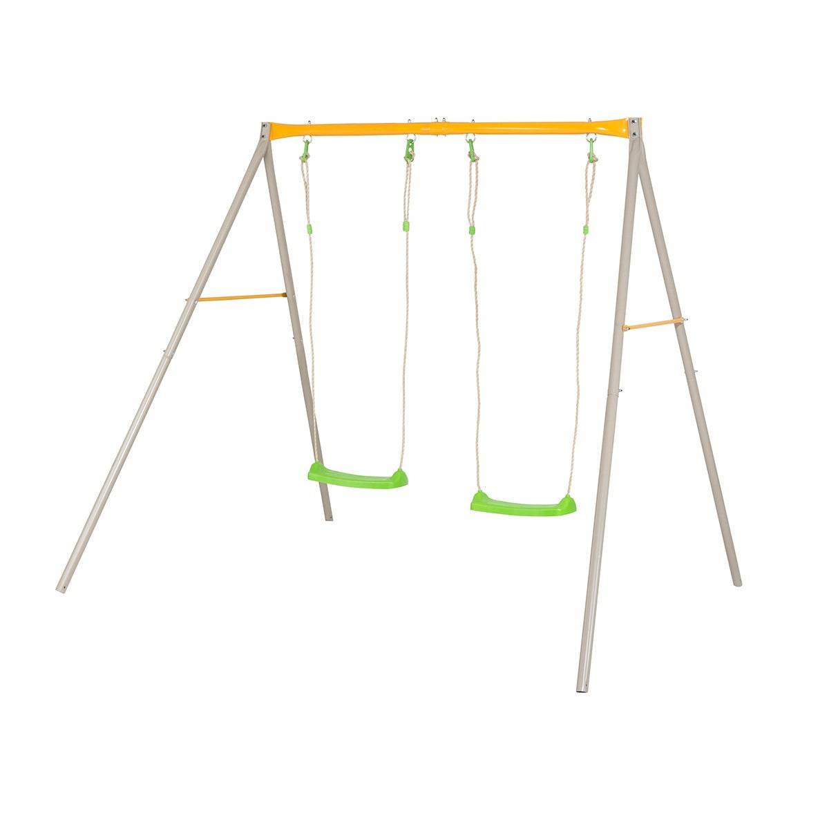 Portique métal 1,90 m Agility DUETTO 2 enfants - Image 1